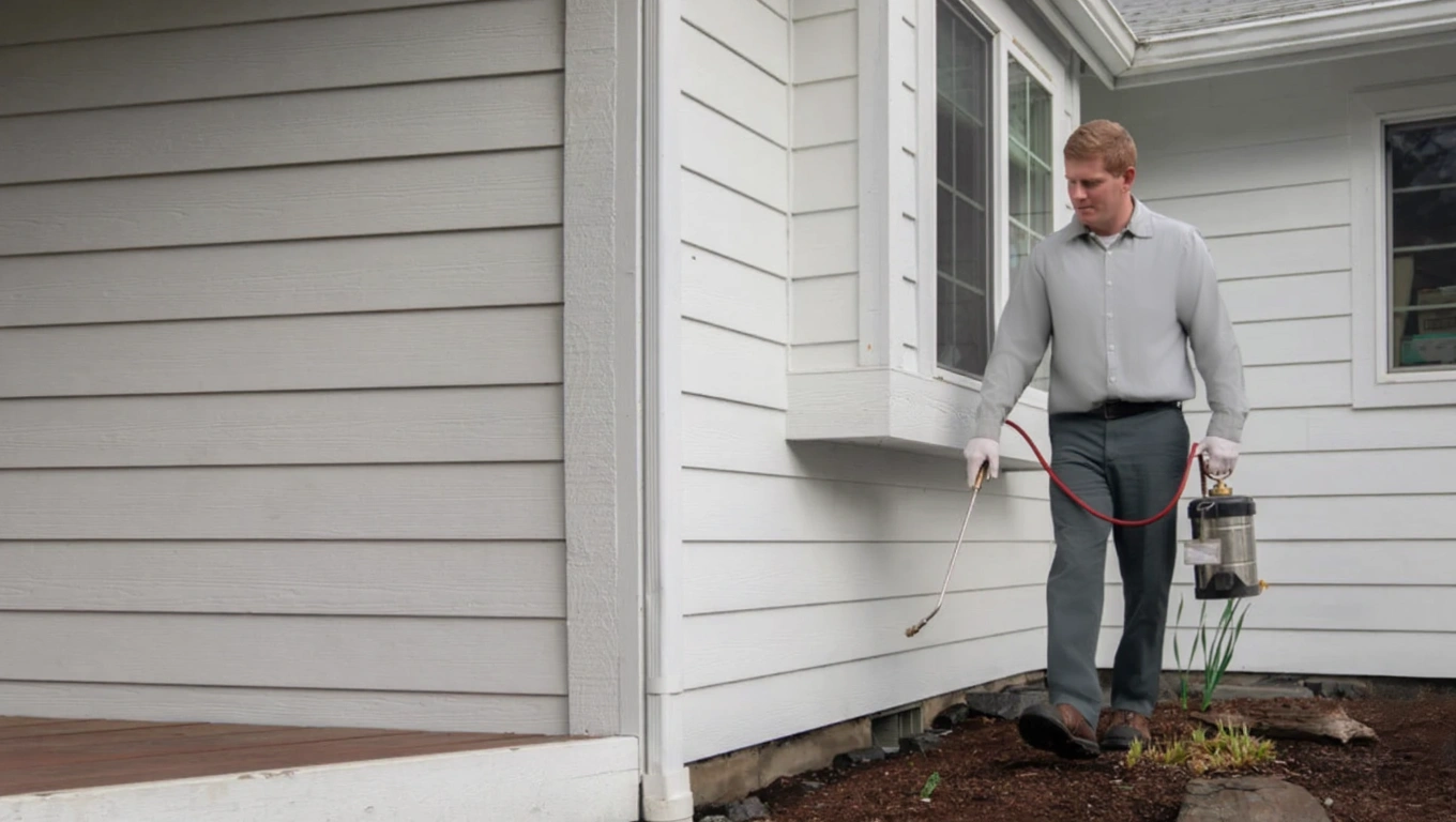 Exterior Home Treatment Exterior home treatment for beetle control